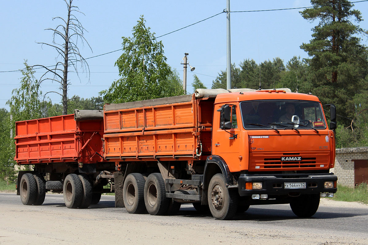 Рязанская область, № Х 144 НУ 62 — КамАЗ-65115-15 [65115R]