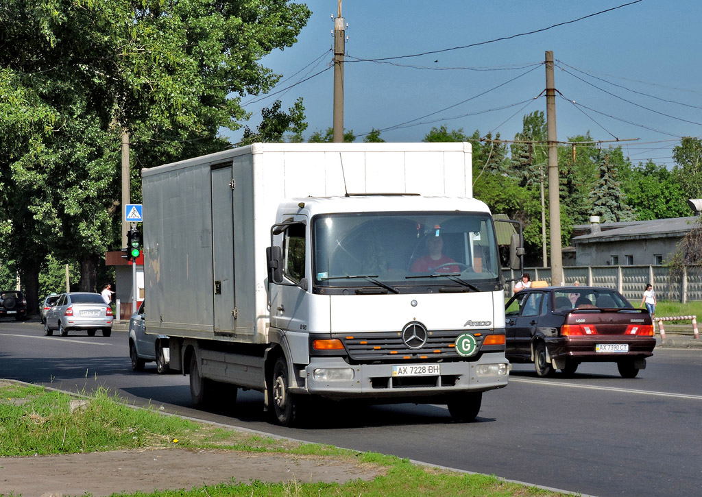 Харьковская область, № АХ 7228 ВН — Mercedes-Benz Atego 815