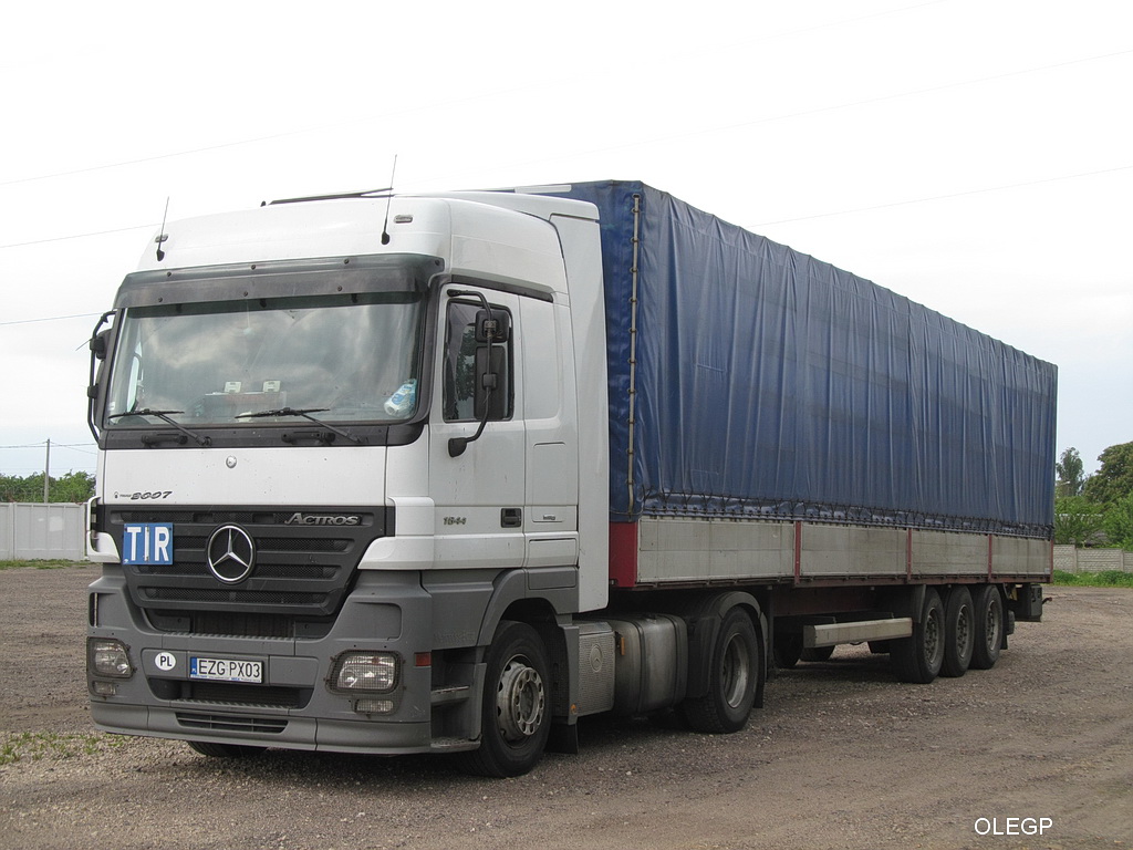 Польша, № EZG PX03 — Mercedes-Benz Actros ('2003) 1844