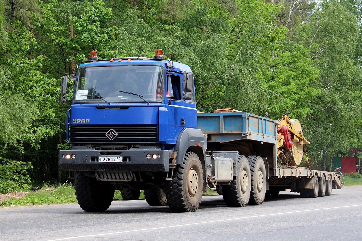 Рязанская область, № Н 378 ОУ 62 — Урал-63704