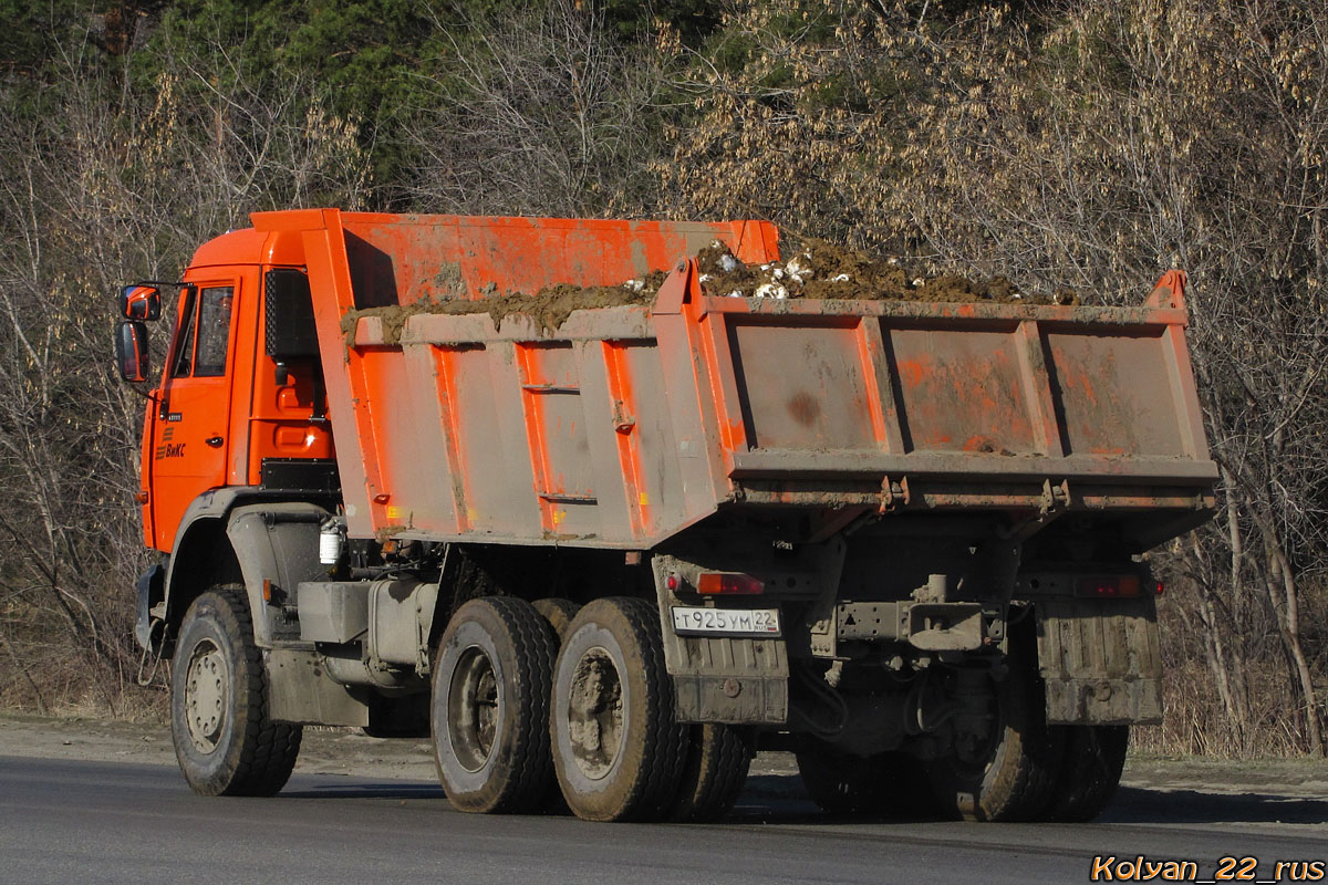 Алтайский край, № Т 925 УМ 22 — КамАЗ-65111-62