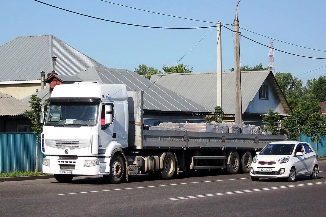 Алматы, № 984 KEA 02 — Renault Premium ('1996)