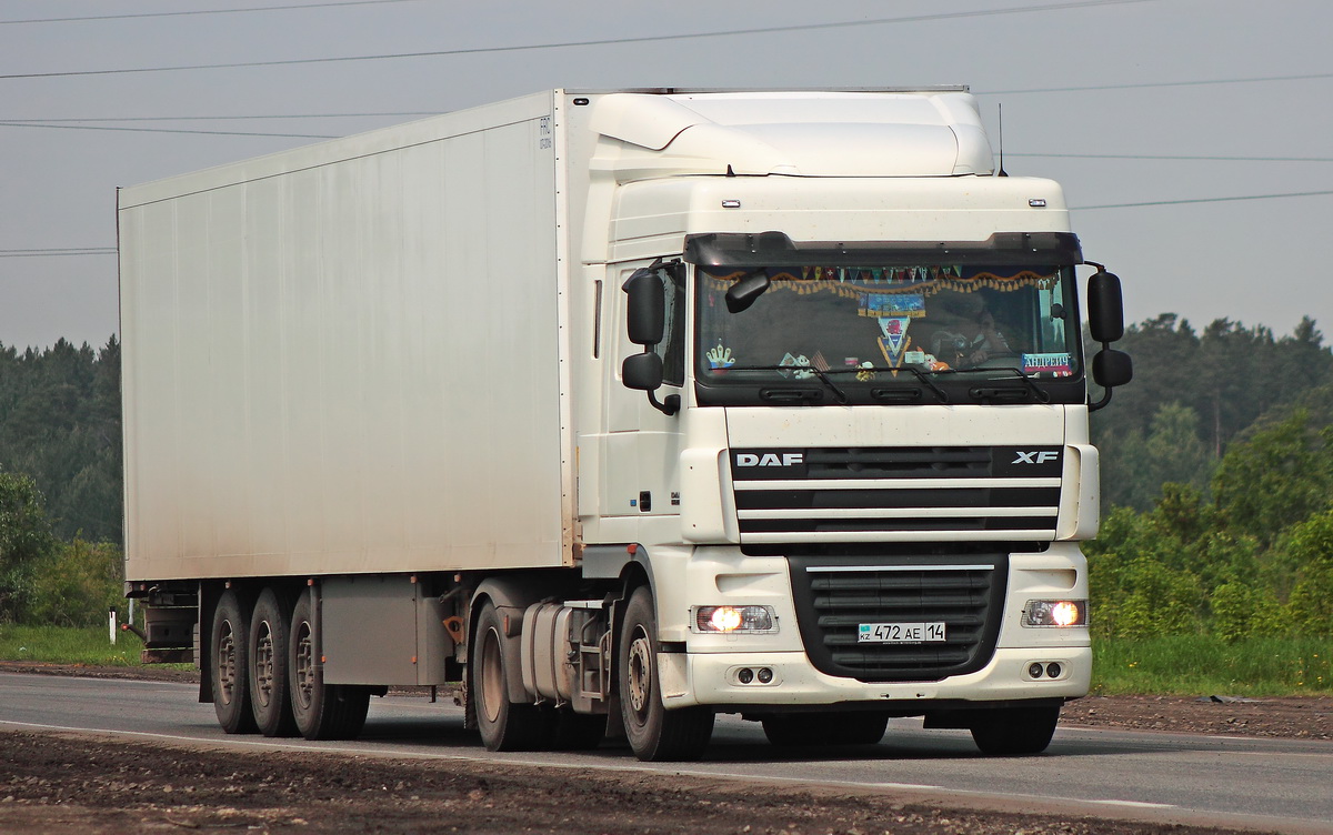 Павлодарская область, № 472 AE 14 — DAF XF105 FT