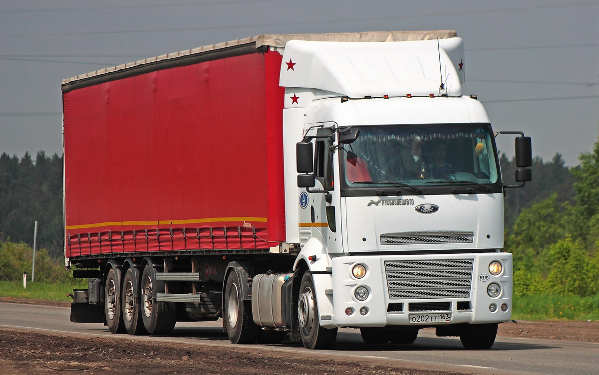 Самарская область, № О 202 ТТ 163 — Ford Cargo ('2007) 1838T