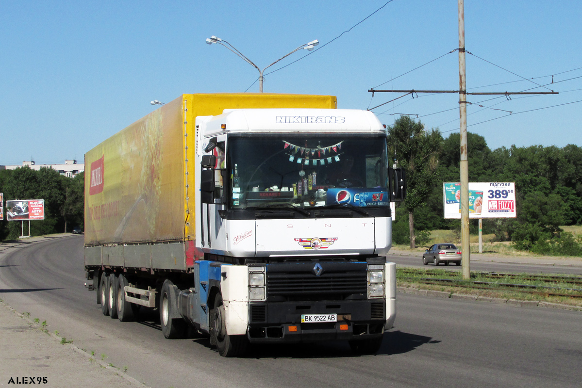 Ровненская область, № ВК 9522 АВ — Renault Magnum Integral ('1997)