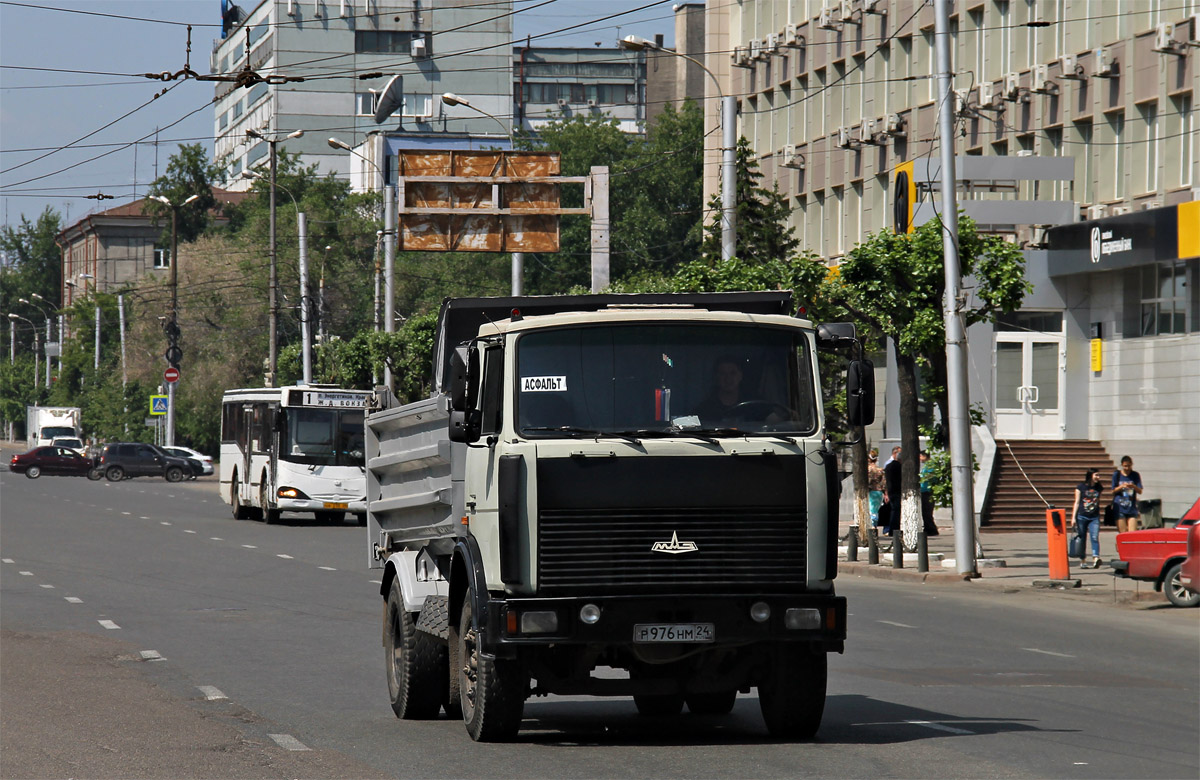 Красноярский край, № Р 976 НМ 24 — МАЗ-555102