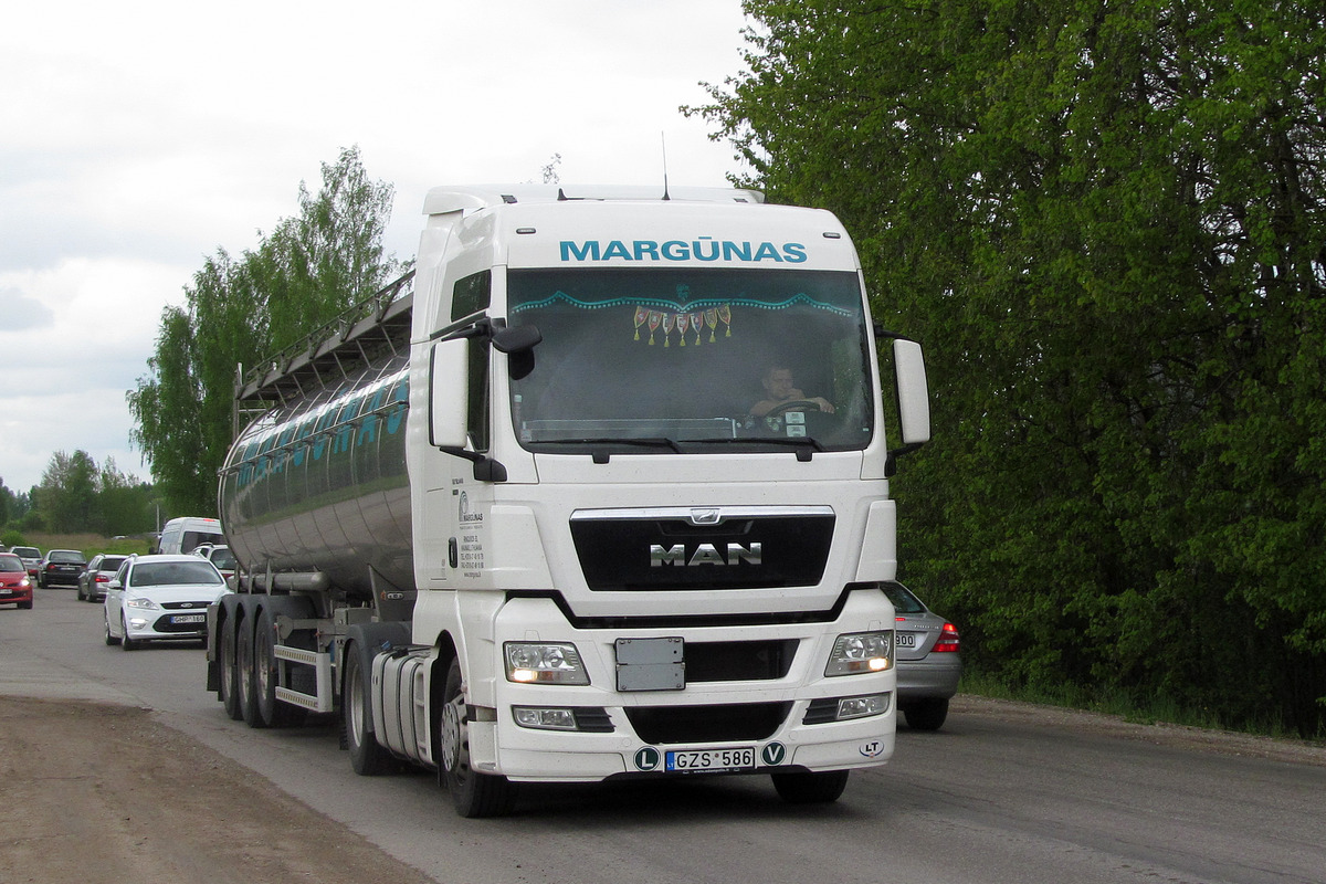 Литва, № GZS 586 — MAN TGX ('2007) (общая модель)