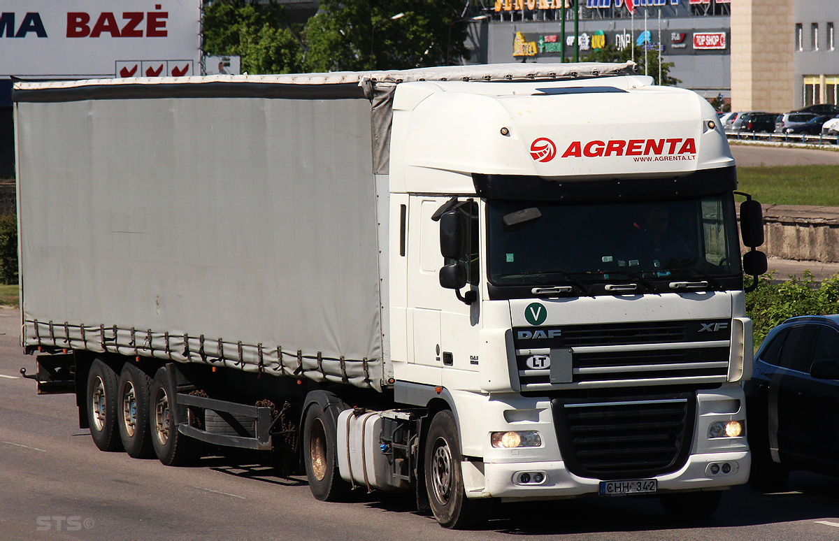 Литва, № CHH 342 — DAF XF105 FT