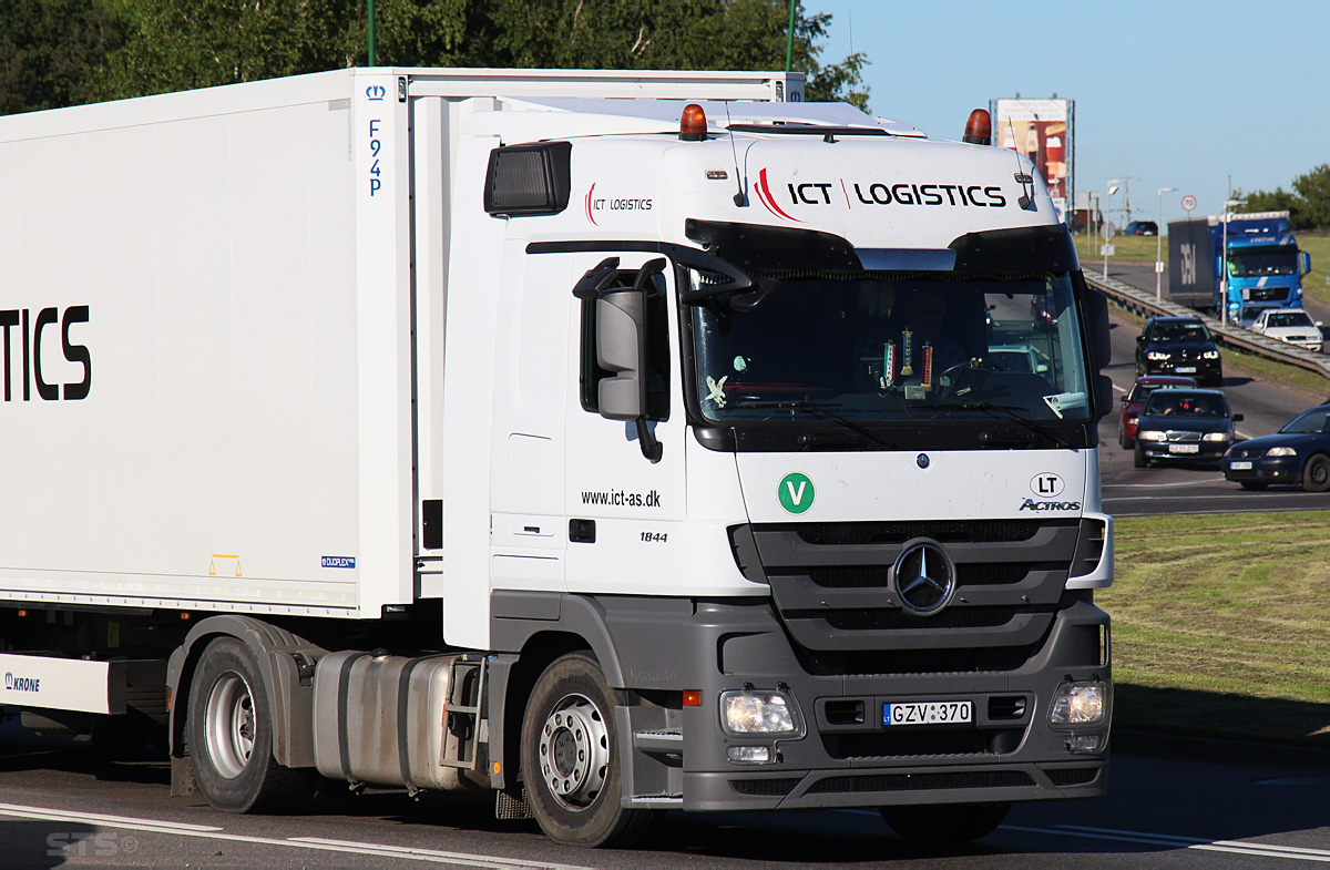 Литва, № GZV 370 — Mercedes-Benz Actros ('2009) 1844