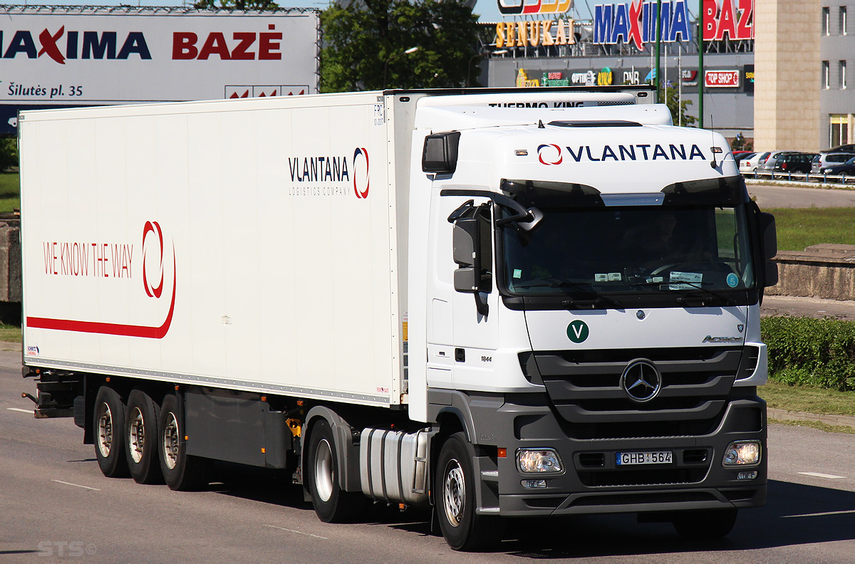 Литва, № GHB 564 — Mercedes-Benz Actros ('2009) 1844