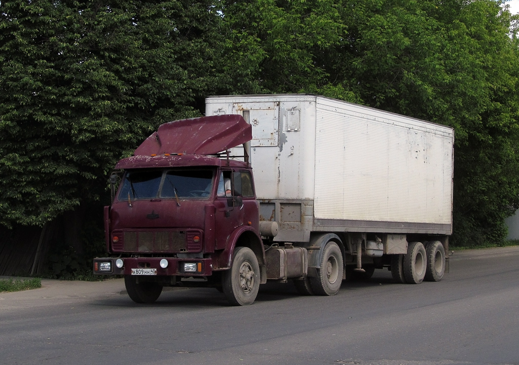 Калужская область, № А 809 НН 40 — МАЗ-5429