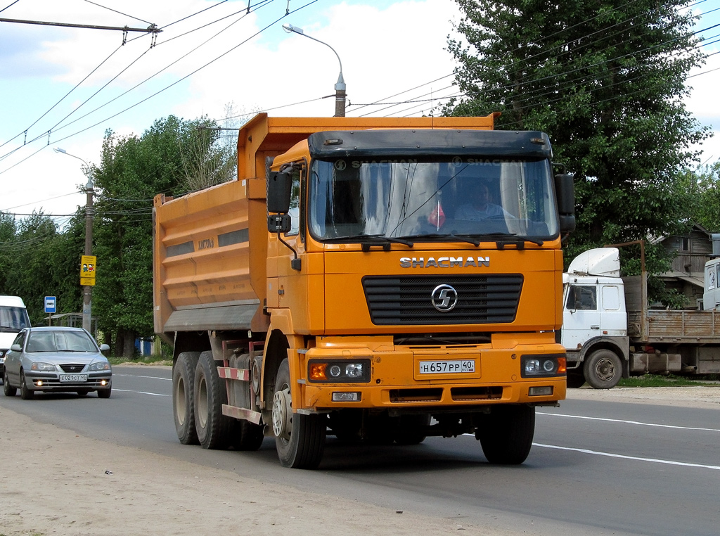 Калужская область, № Н 657 РР 40 — Shaanxi Shacman F2000 SX325x