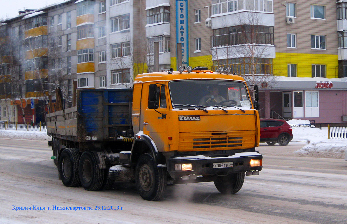 Ханты-Мансийский автоном.округ, № У 184 ТВ 86 — КамАЗ-54115-15 [54115R]