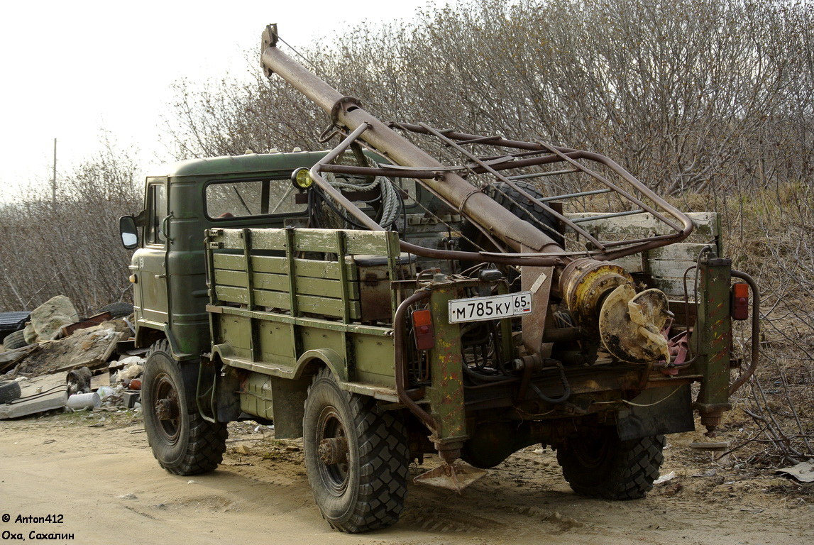 Сахалинская область, № М 785 КУ 65 — ГАЗ-66-12