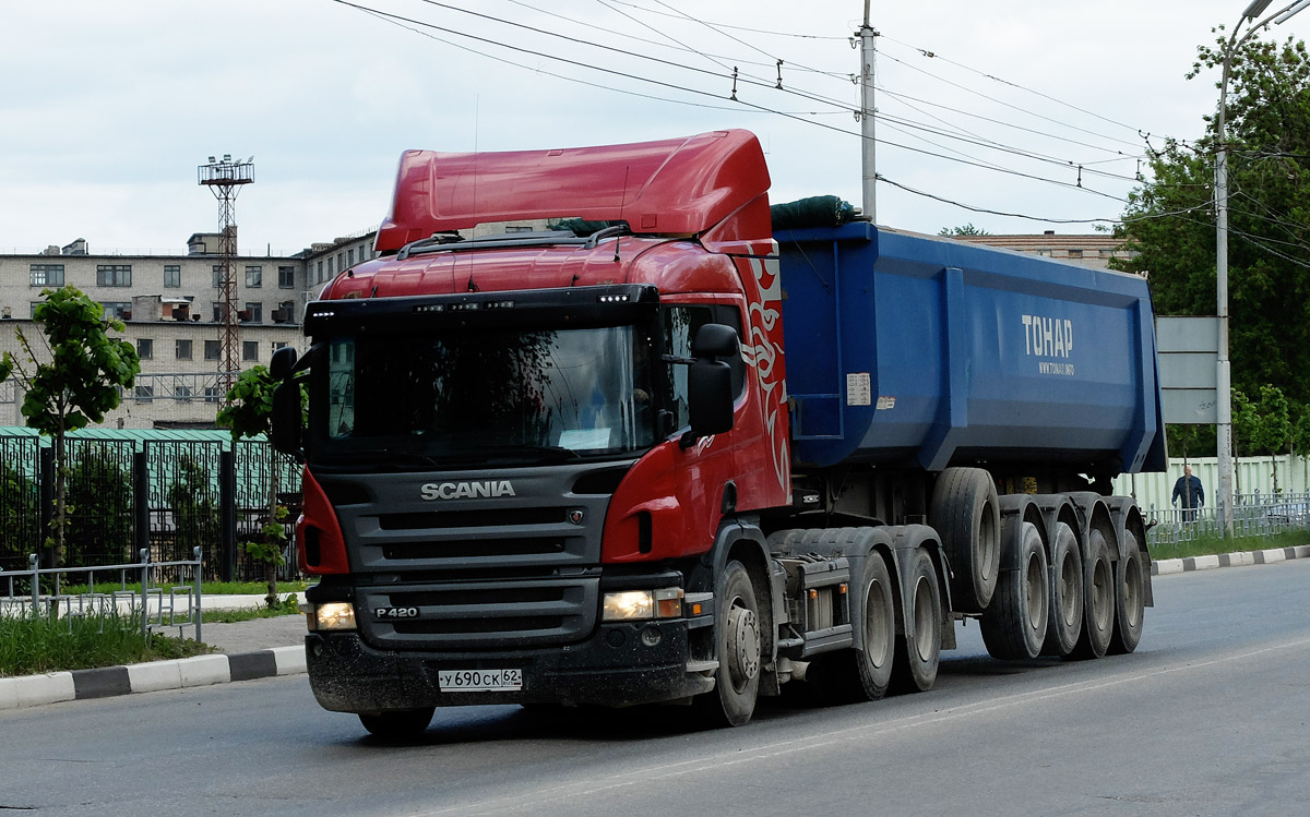 Рязанская область, № У 690 СК 62 — Scania ('2004) P420