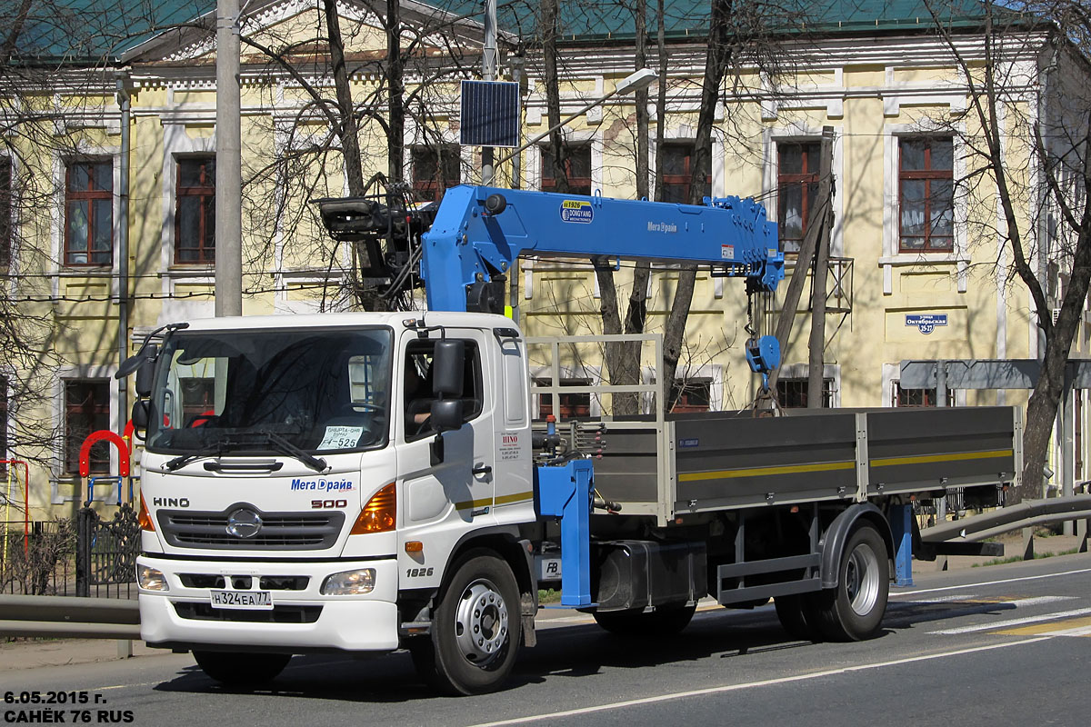 Москва, № Н 324 ЕА 77 — Hino 500