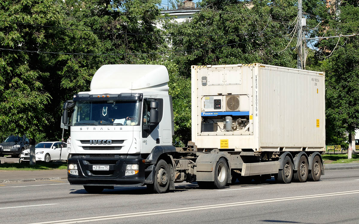 Москва, № К 318 УН 197 — IVECO Stralis ('2007) 420