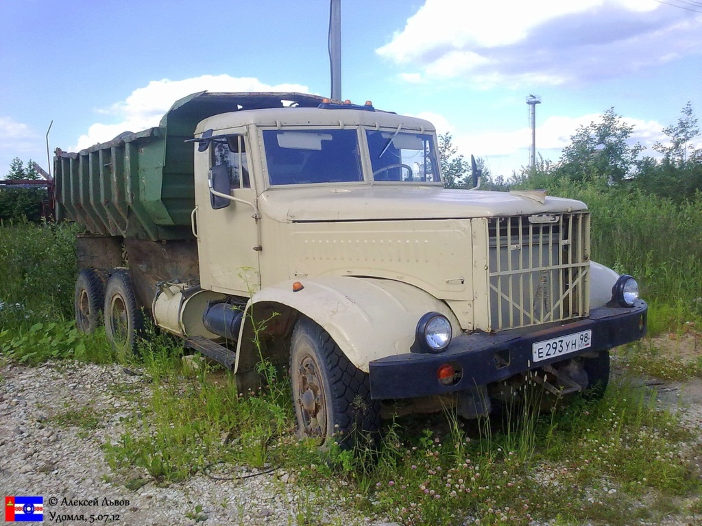 Санкт-Петербург, № Е 293 УН 98 — КрАЗ-256Б1