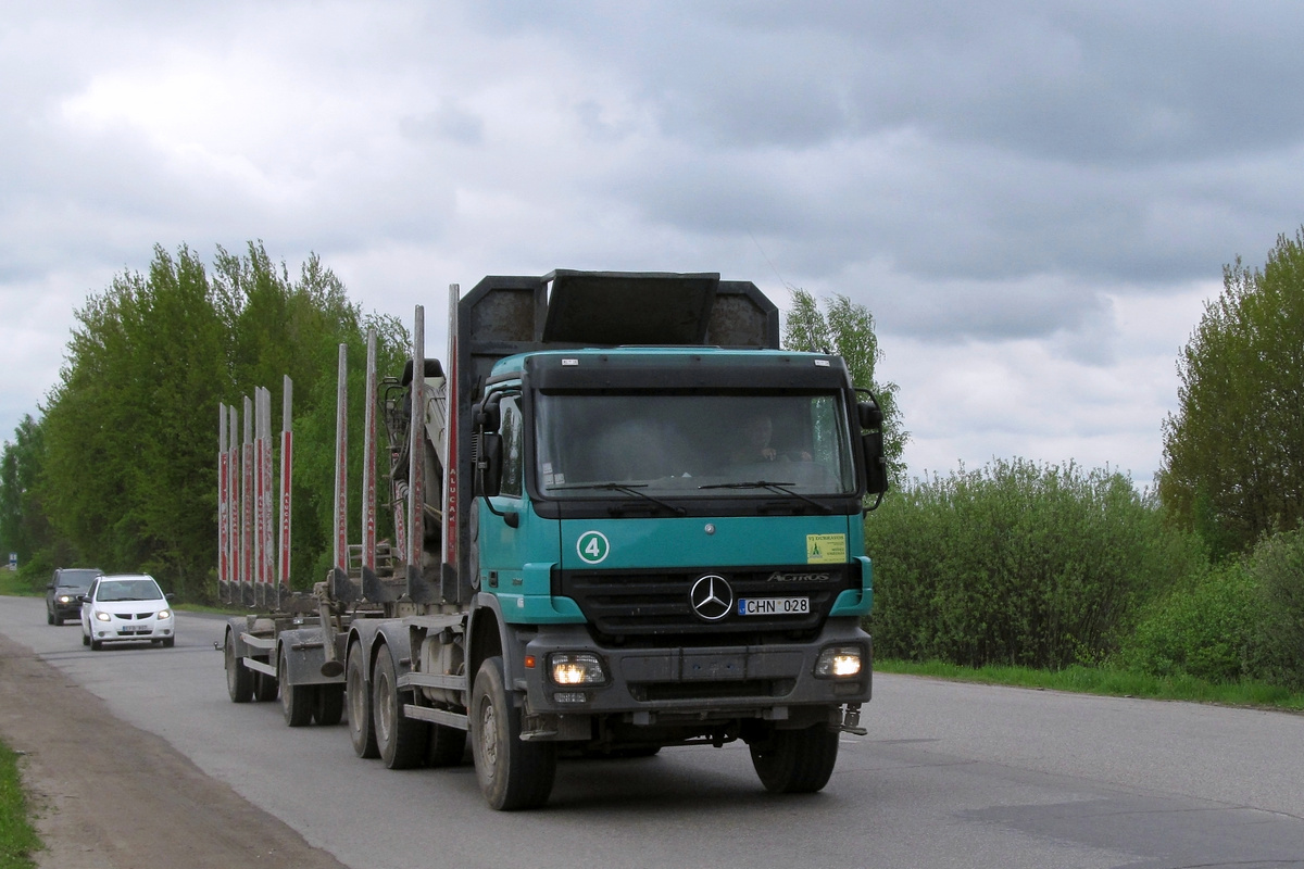 Литва, № CHN 028 — Mercedes-Benz Actros ('2003) 3341