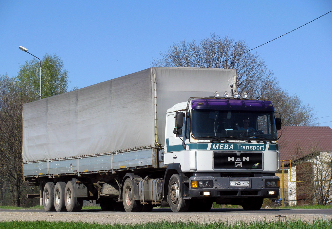 Московская область, № В 143 СУ 90 — MAN F90 (общая модель)