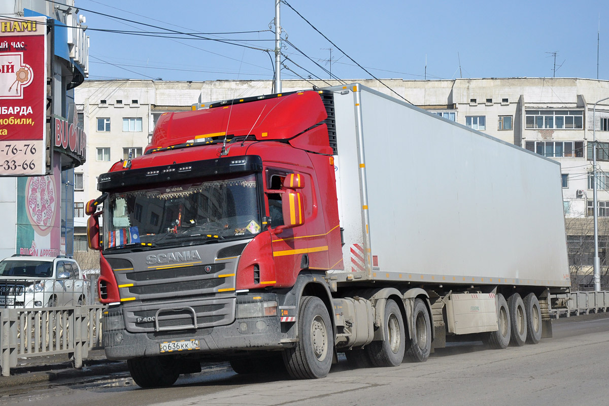 Саха (Якутия), № О 636 КК 14 — Scania ('2011) P400