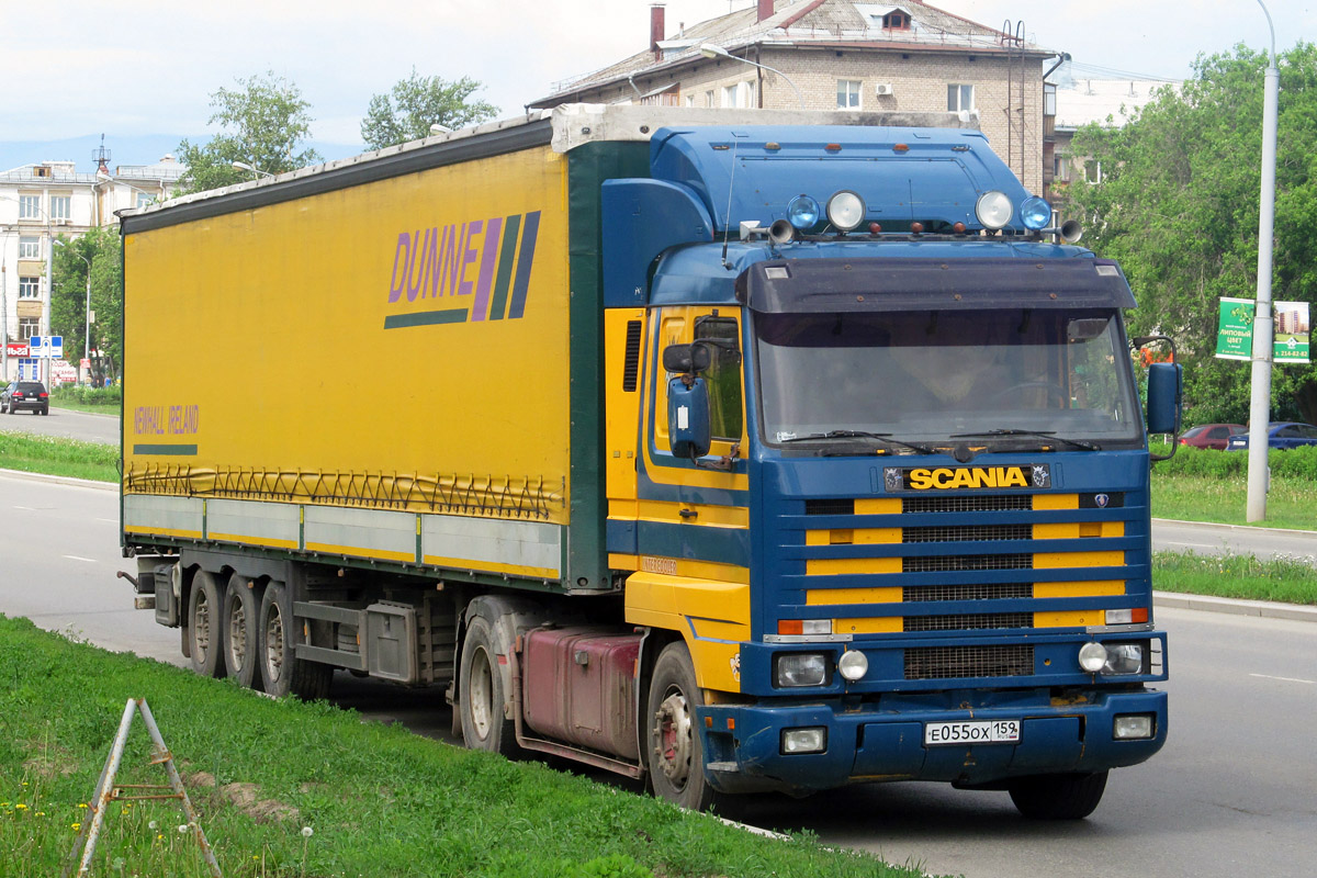 Пермский край, № Е 055 ОХ 159 — Scania (III) R113M