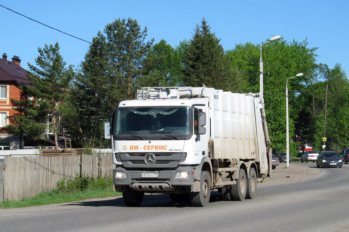 Пермский край, № Е 813 АК 159 — Mercedes-Benz Actros '09 3336 [Z9M]