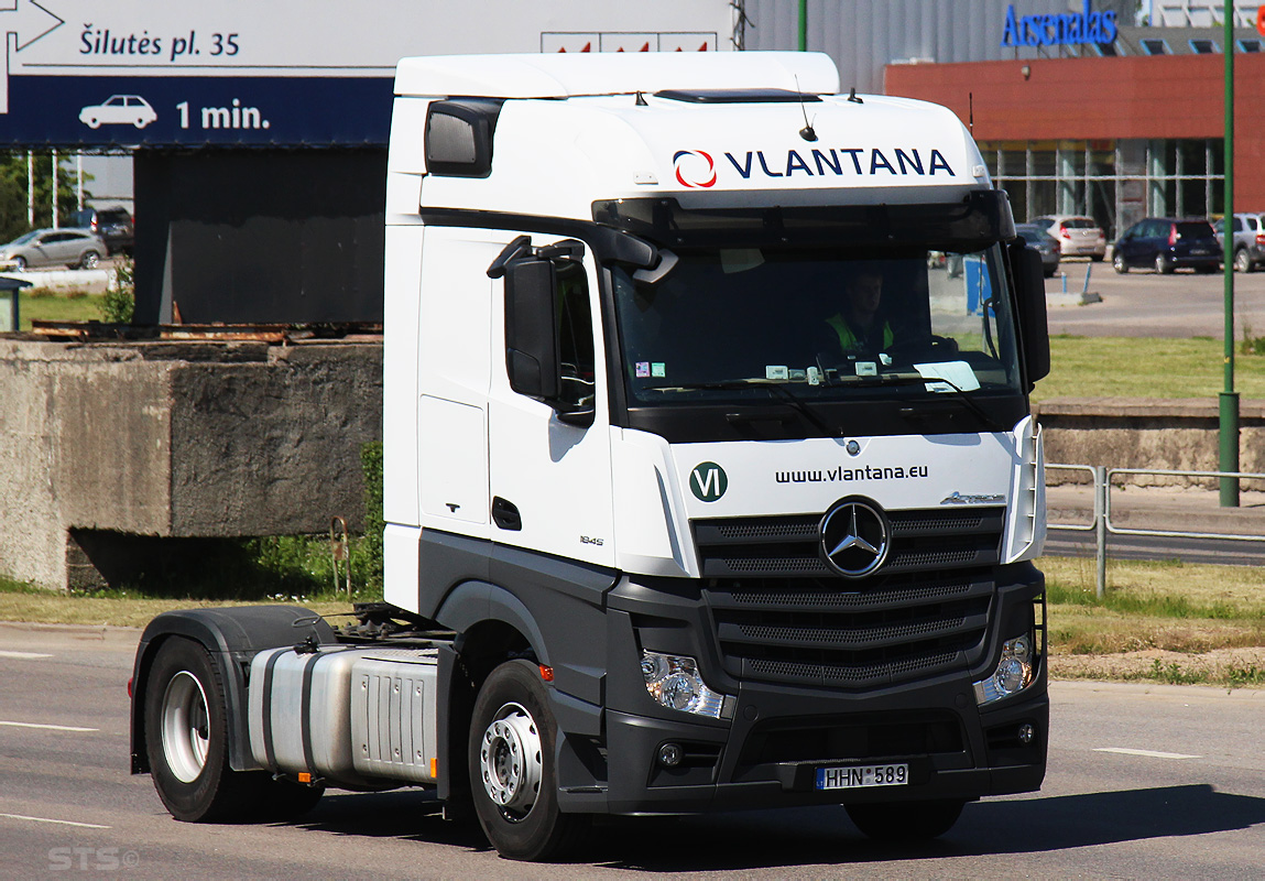 Литва, № HHN 589 — Mercedes-Benz Actros ('2011) 1845