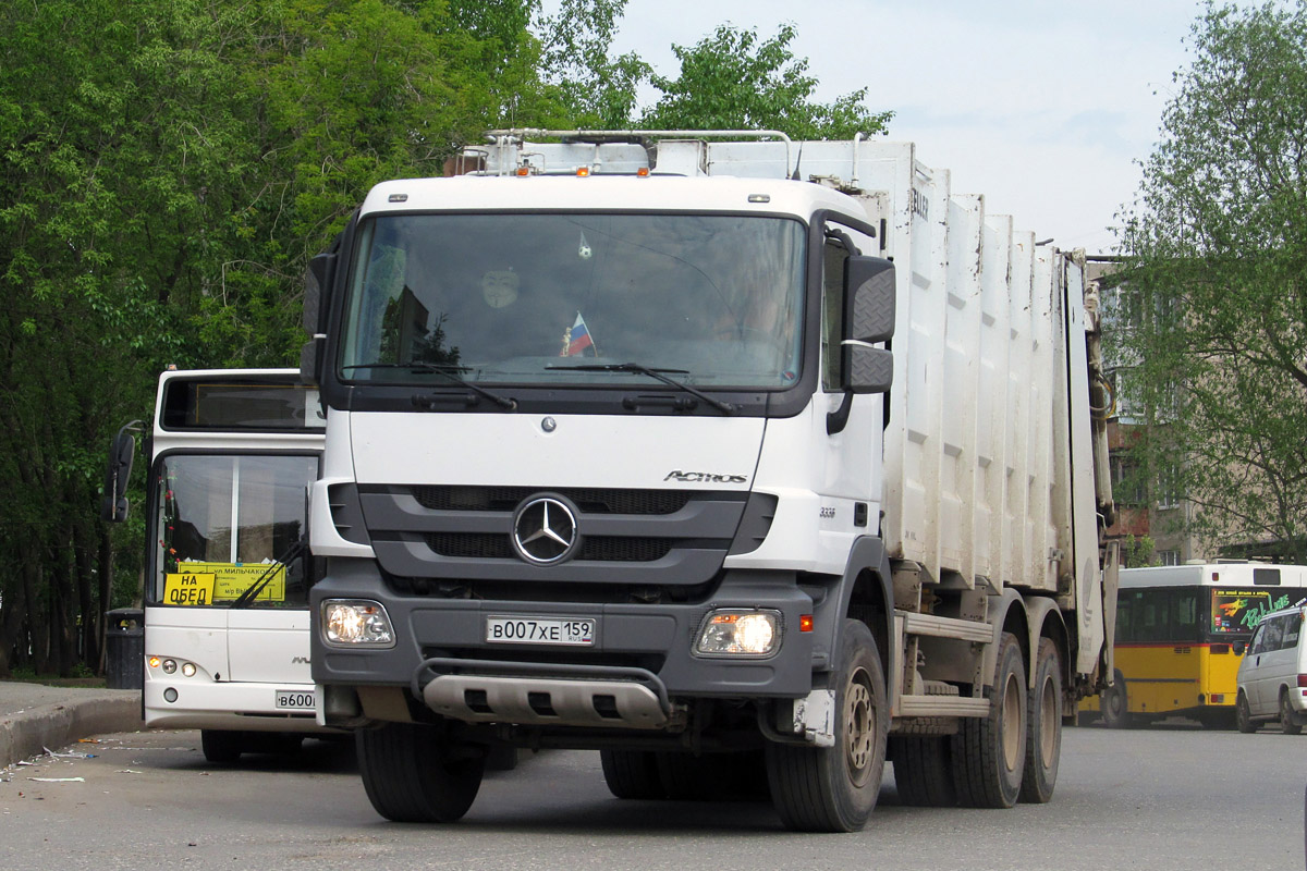 Пермский край, № В 007 ХЕ 159 — Mercedes-Benz Actros '09 3336 [Z9M]