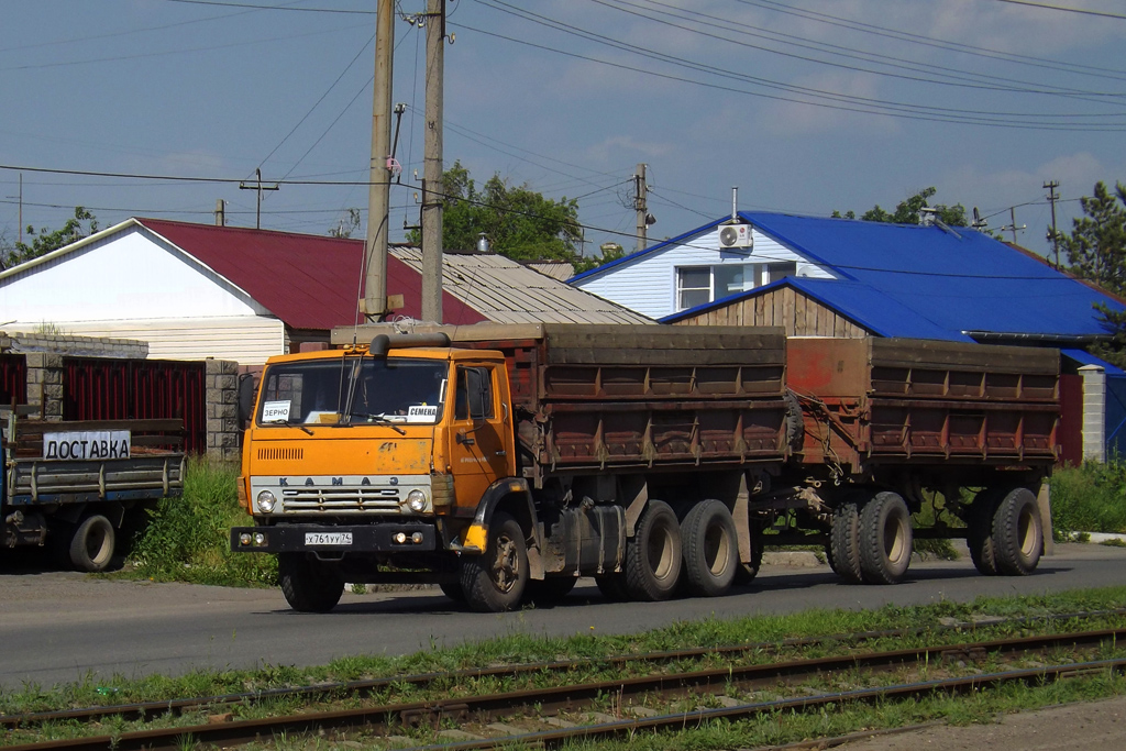 Челябинская область, № Х 761 УУ 74 — КамАЗ-5320