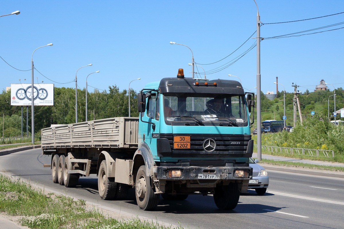 Томская область, № М 781 УР 70 — Mercedes-Benz SK (общ. мод.)