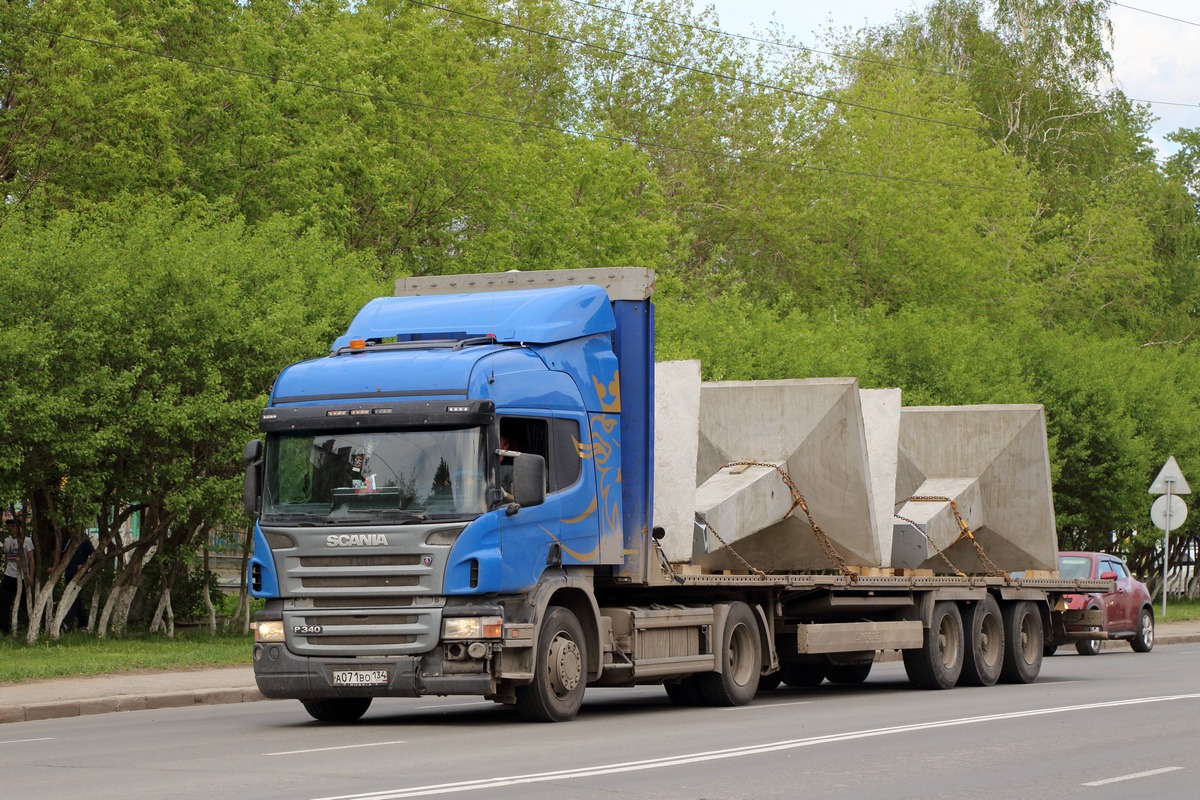 Волгоградская область, № А 071 ВО 134 — Scania ('2004) P340