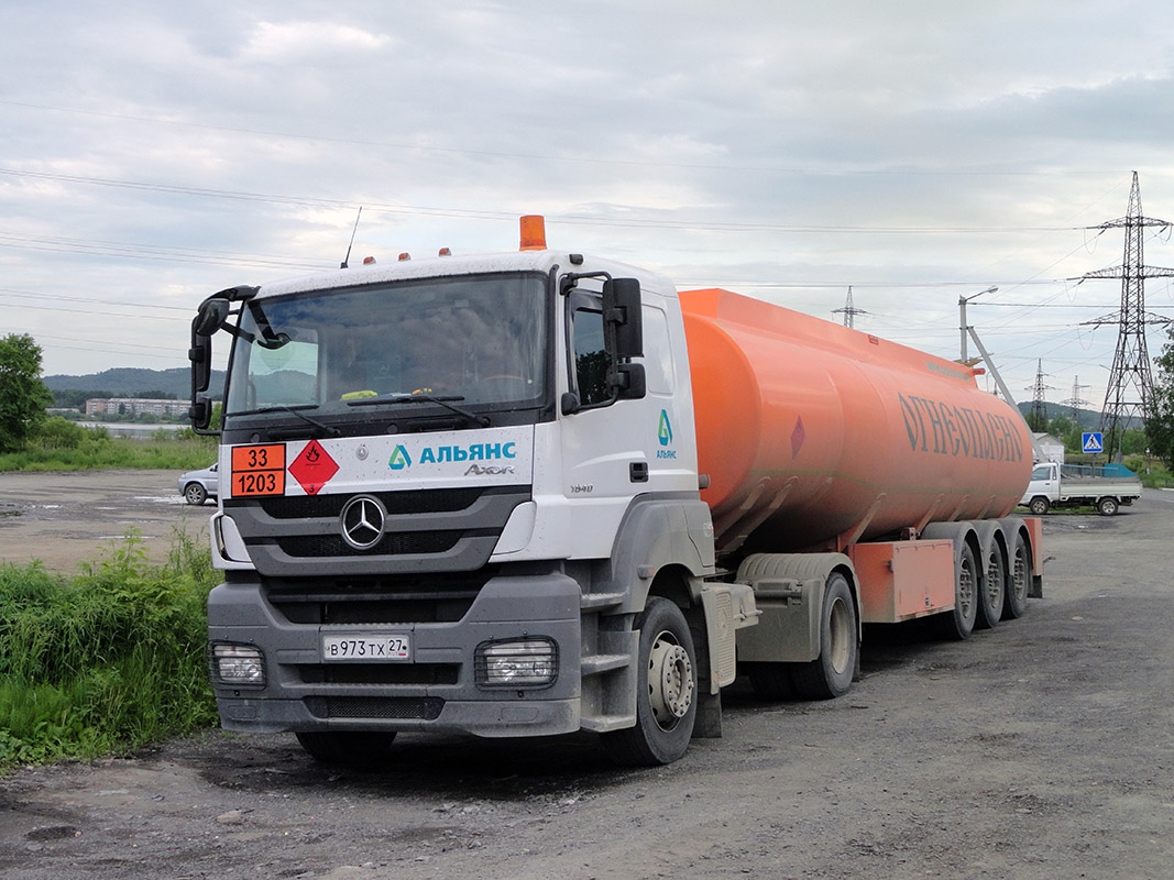 Хабаровский край, № В 973 ТХ 27 — Mercedes-Benz Axor 1840 [Z9M]