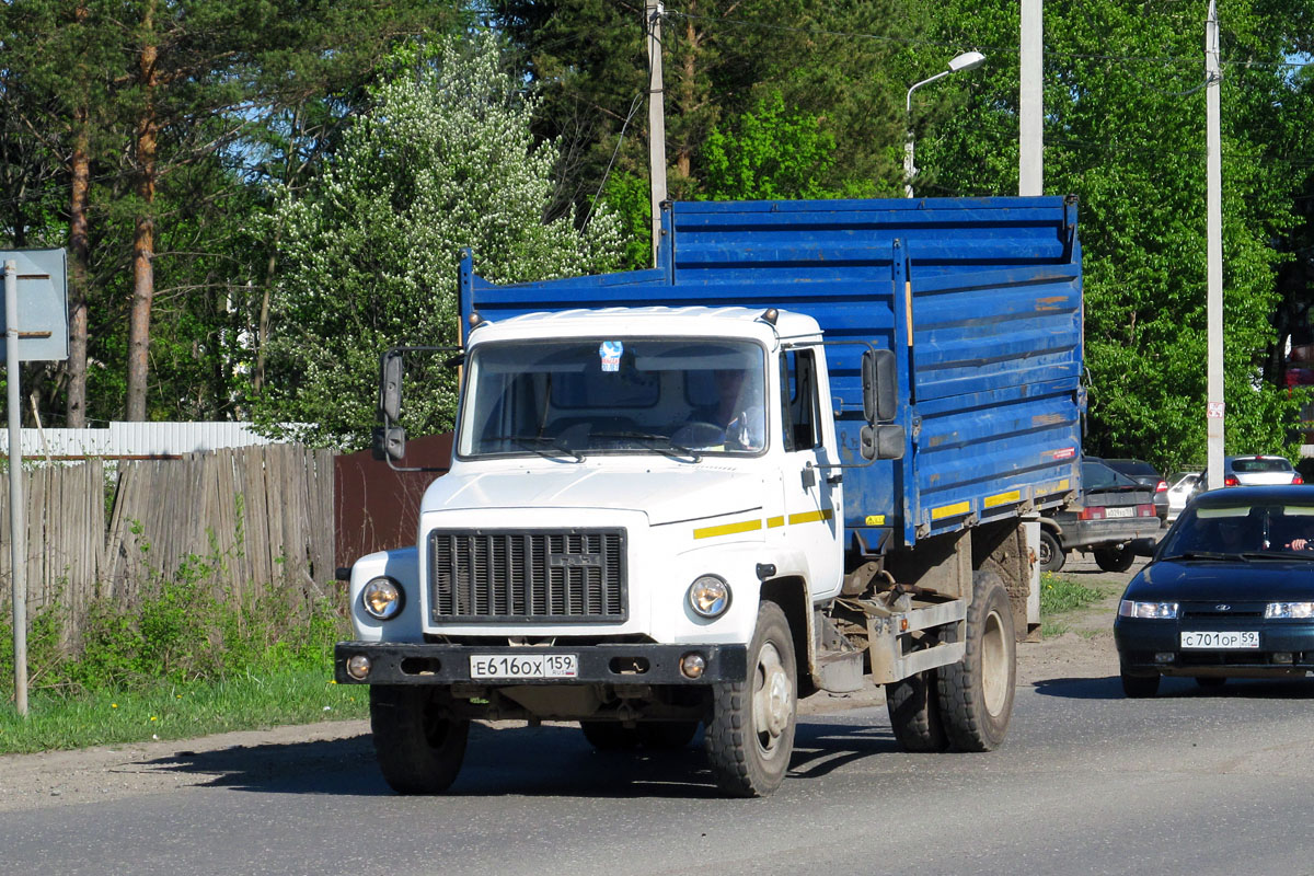 Пермский край, № Е 616 ОХ 159 — ГАЗ-3309