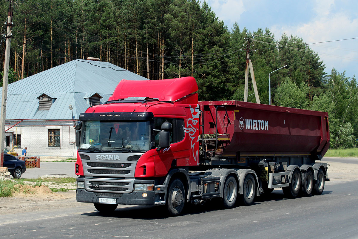 Рязанская область, № Т 448 РЕ 62 — Scania ('2011) P400