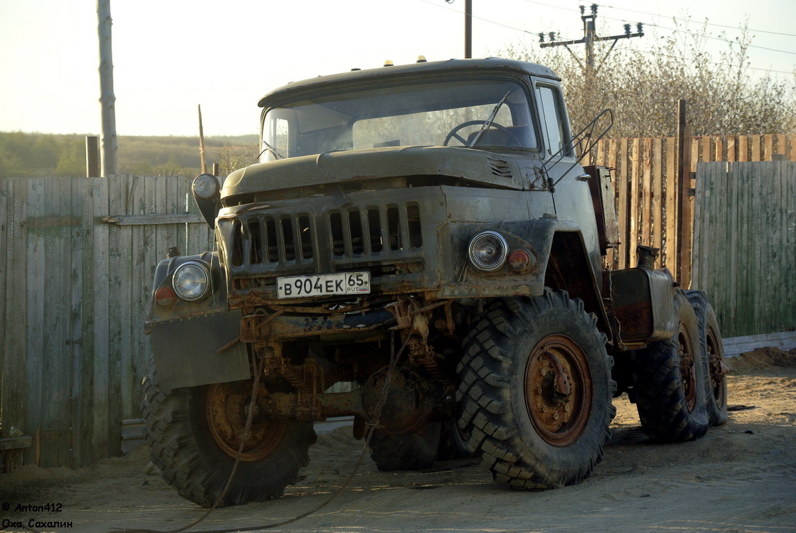 Сахалинская область, № В 904 ЕК 65 — ЗИЛ-131Н