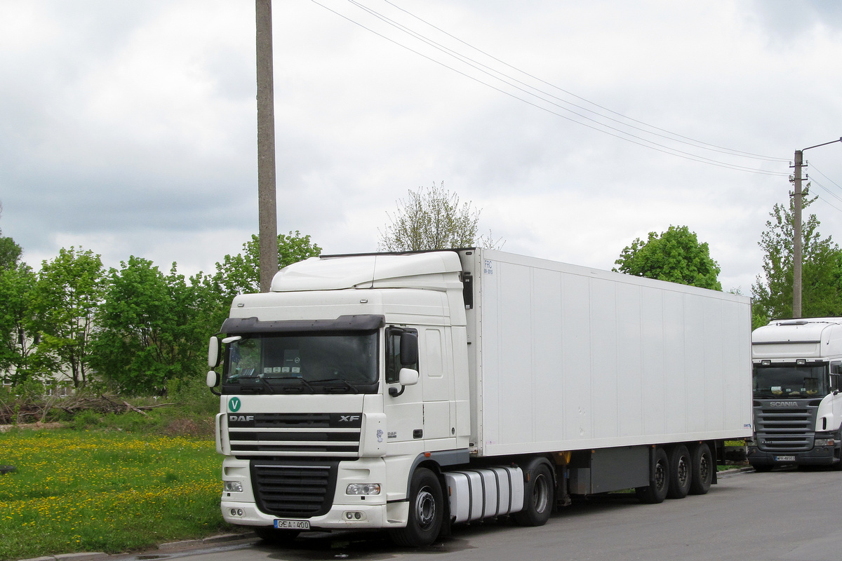 Литва, № GEA 400 — DAF XF105 FT