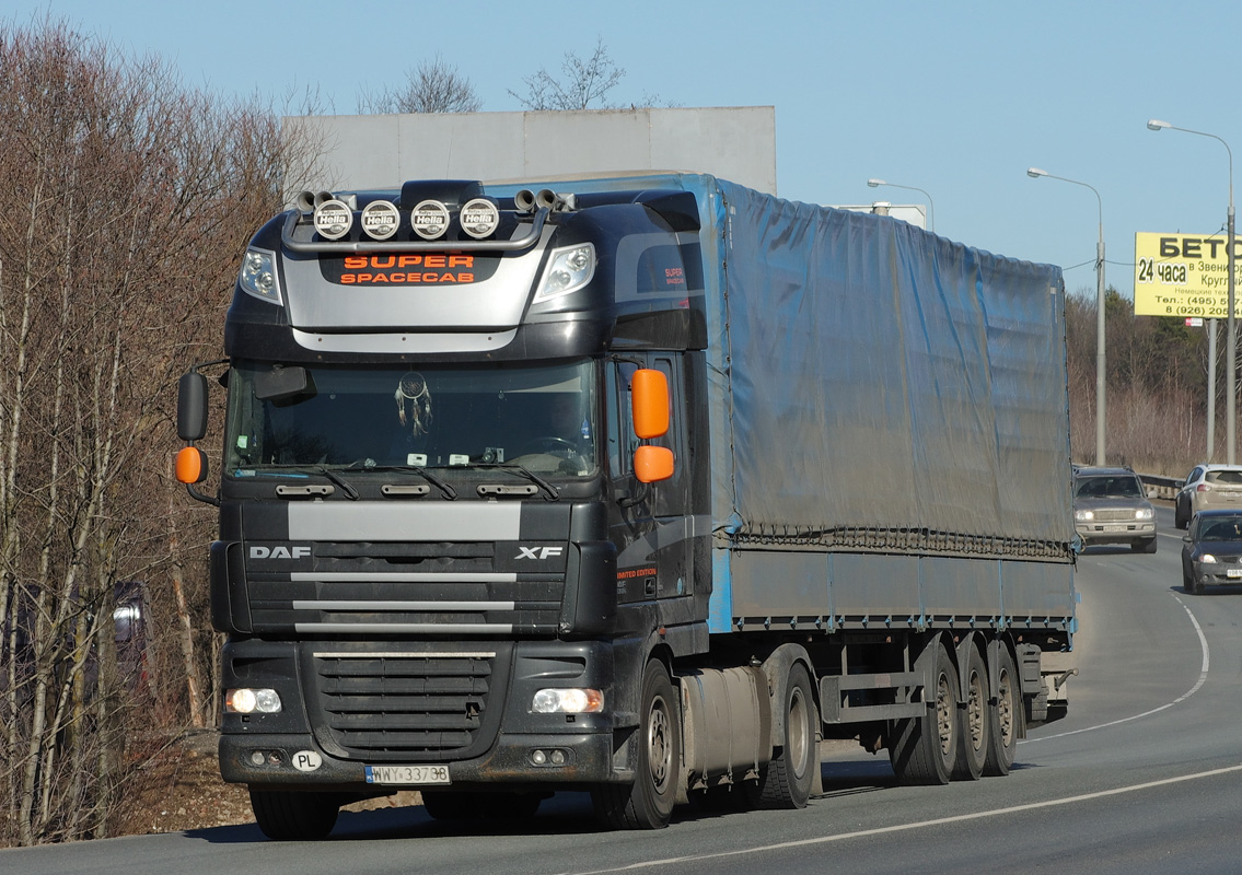 Польша, № WWY 33788 — DAF XF105 FT