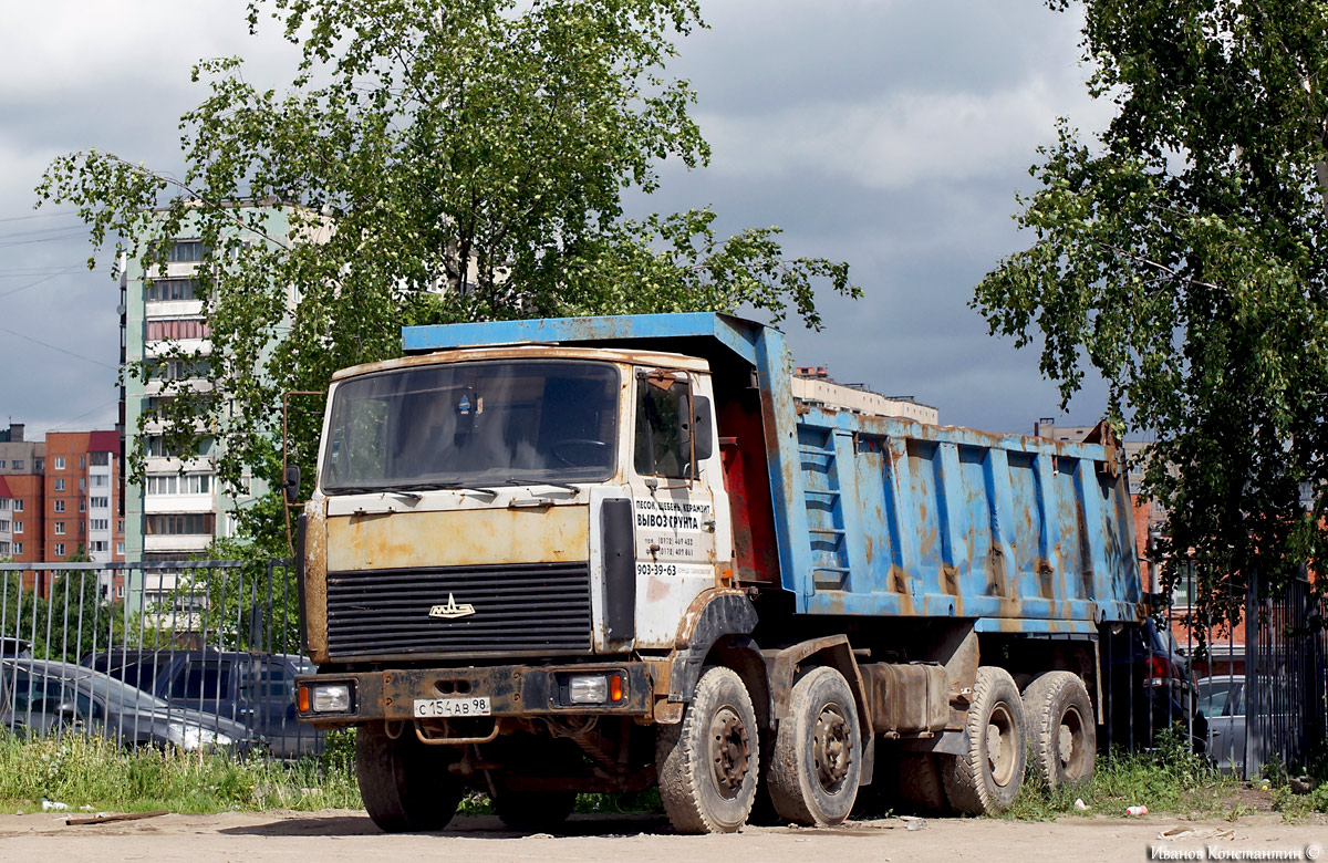 Санкт-Петербург, № С 154 АВ 98 — МЗКТ-692378