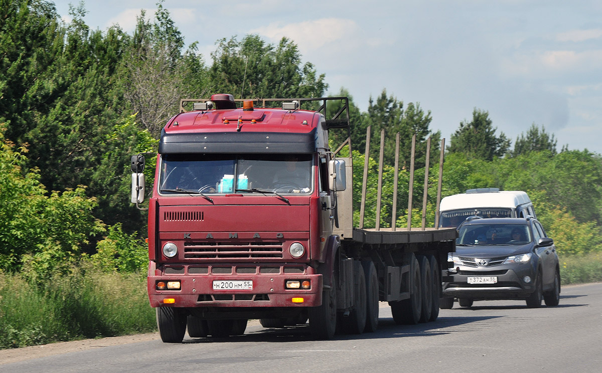 Омская область, № Н 200 НМ 55 — КамАЗ-5410