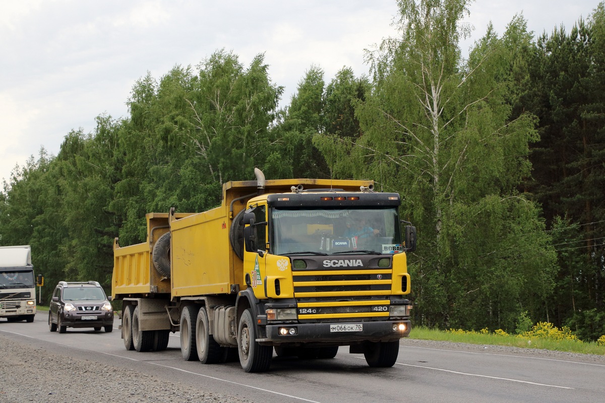 Томская область, № М 066 ОК 70 — Scania ('1996) P124C