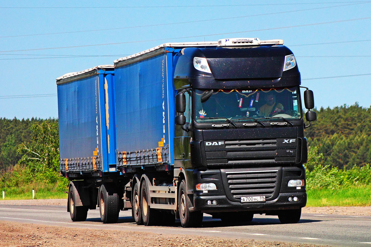 Ямало-Ненецкий автоном.округ, № А 700 НС 89 — DAF XF105 FAR