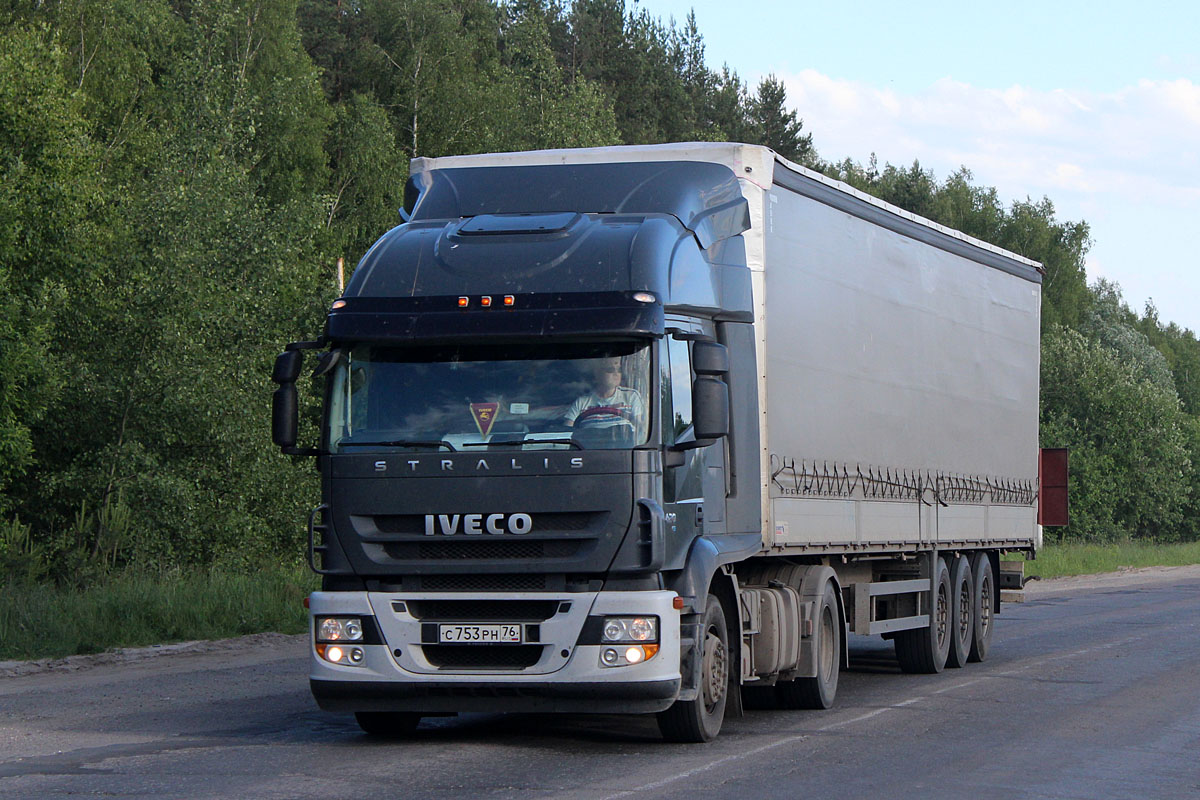 Ярославская область, № С 753 РН 76 — IVECO Stralis ('2007) 420