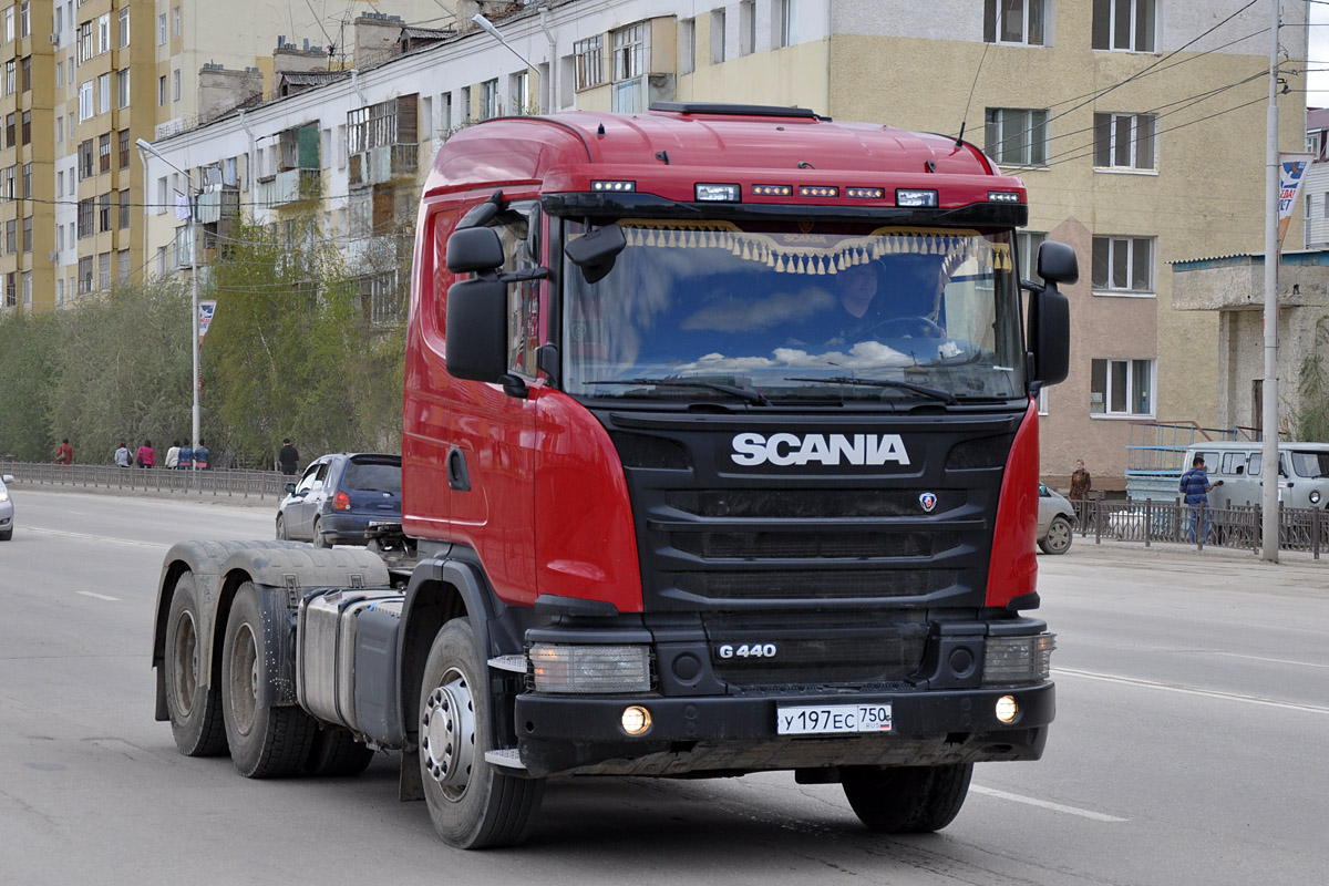 Саха (Якутия), № У 197 ЕС 750 — Scania ('2013) G440