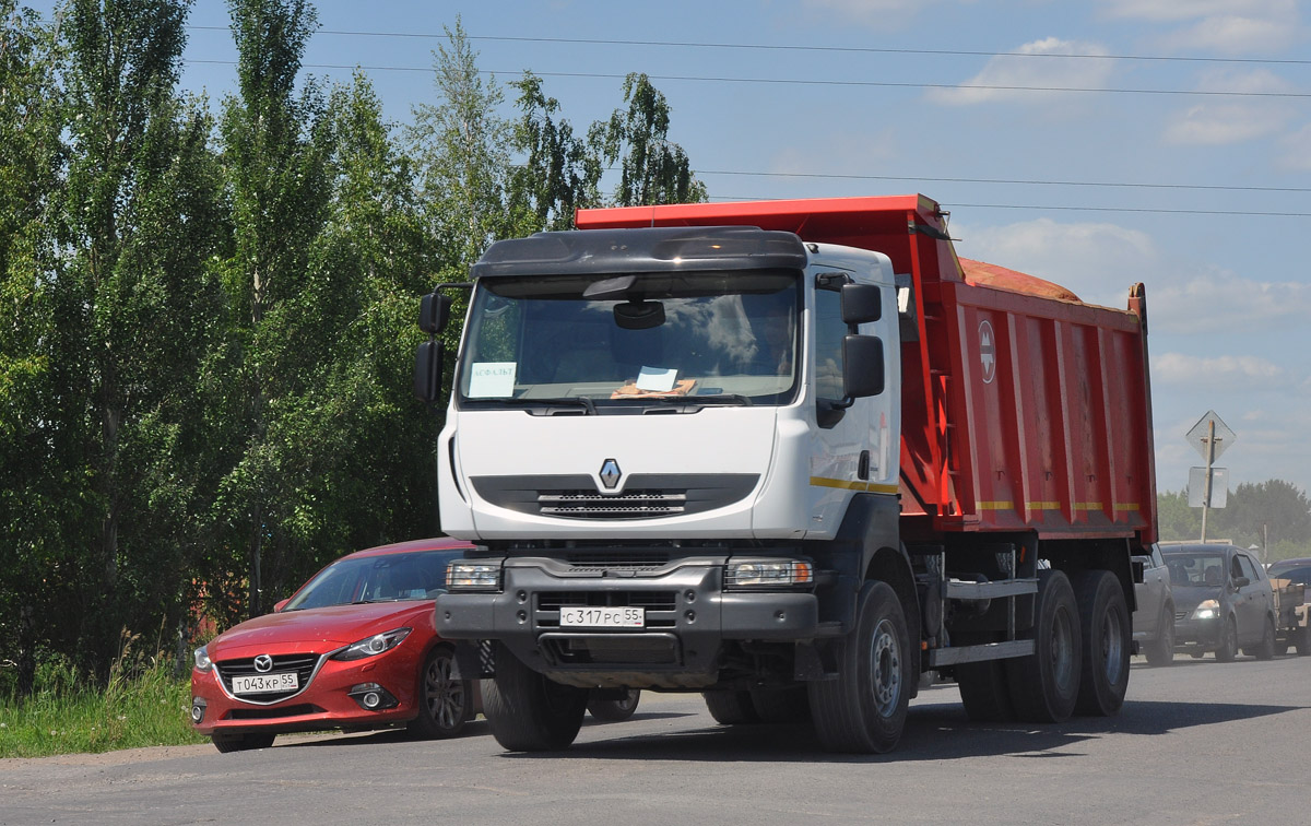 Омская область, № С 317 РС 55 — Renault Kerax [X9P]