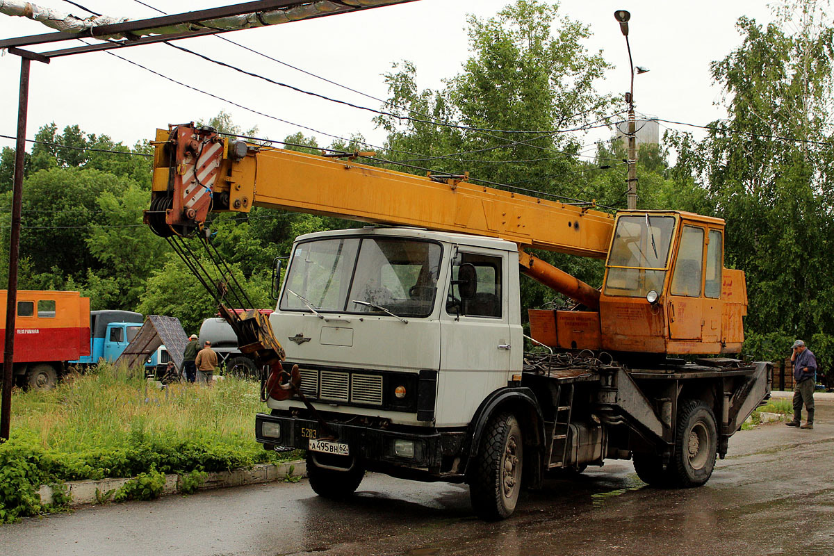 Рязанская область, № А 495 ВН 62 — МАЗ-5337 [533700]