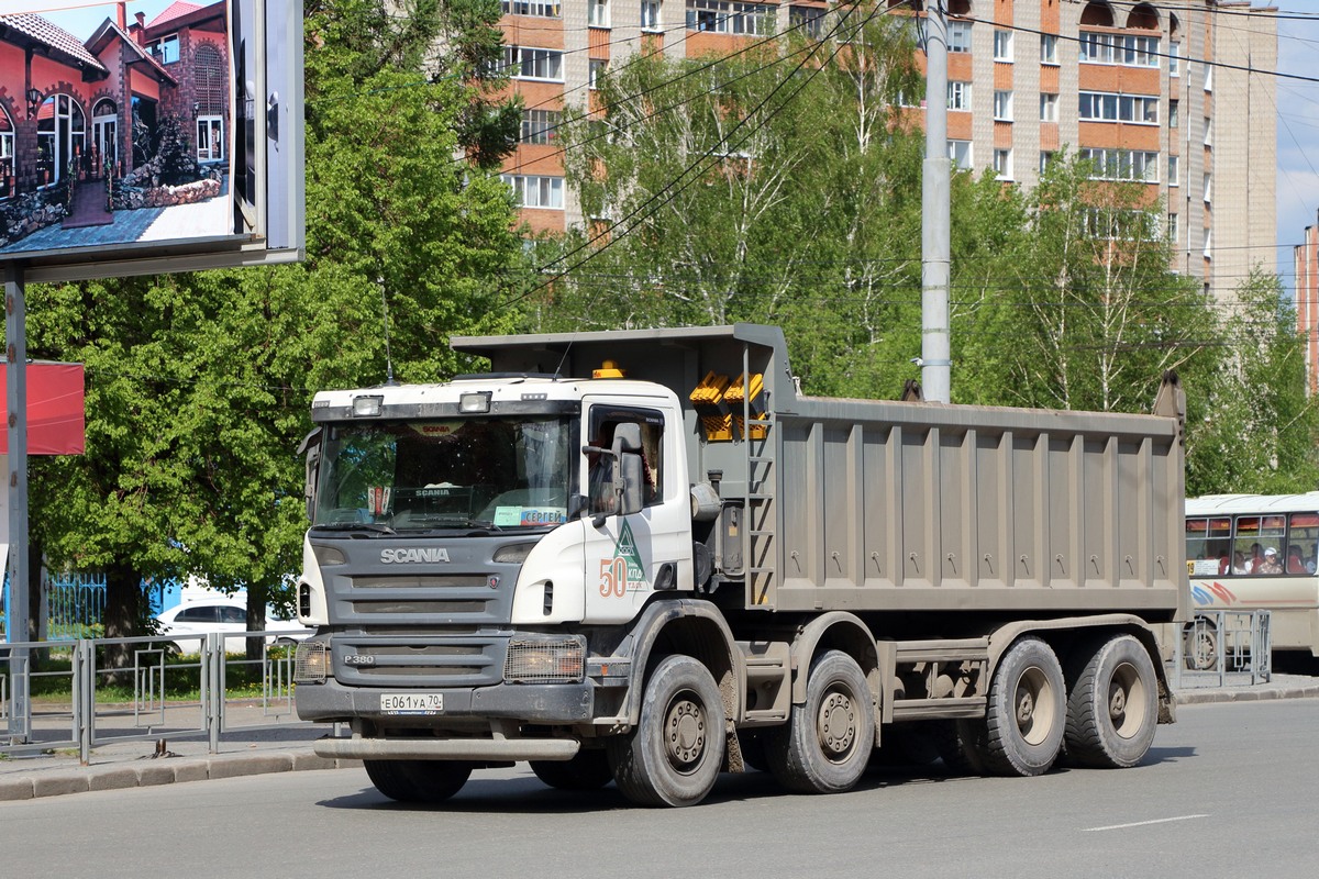 Томская область, № Е 061 УА 70 — Scania ('2004) P380