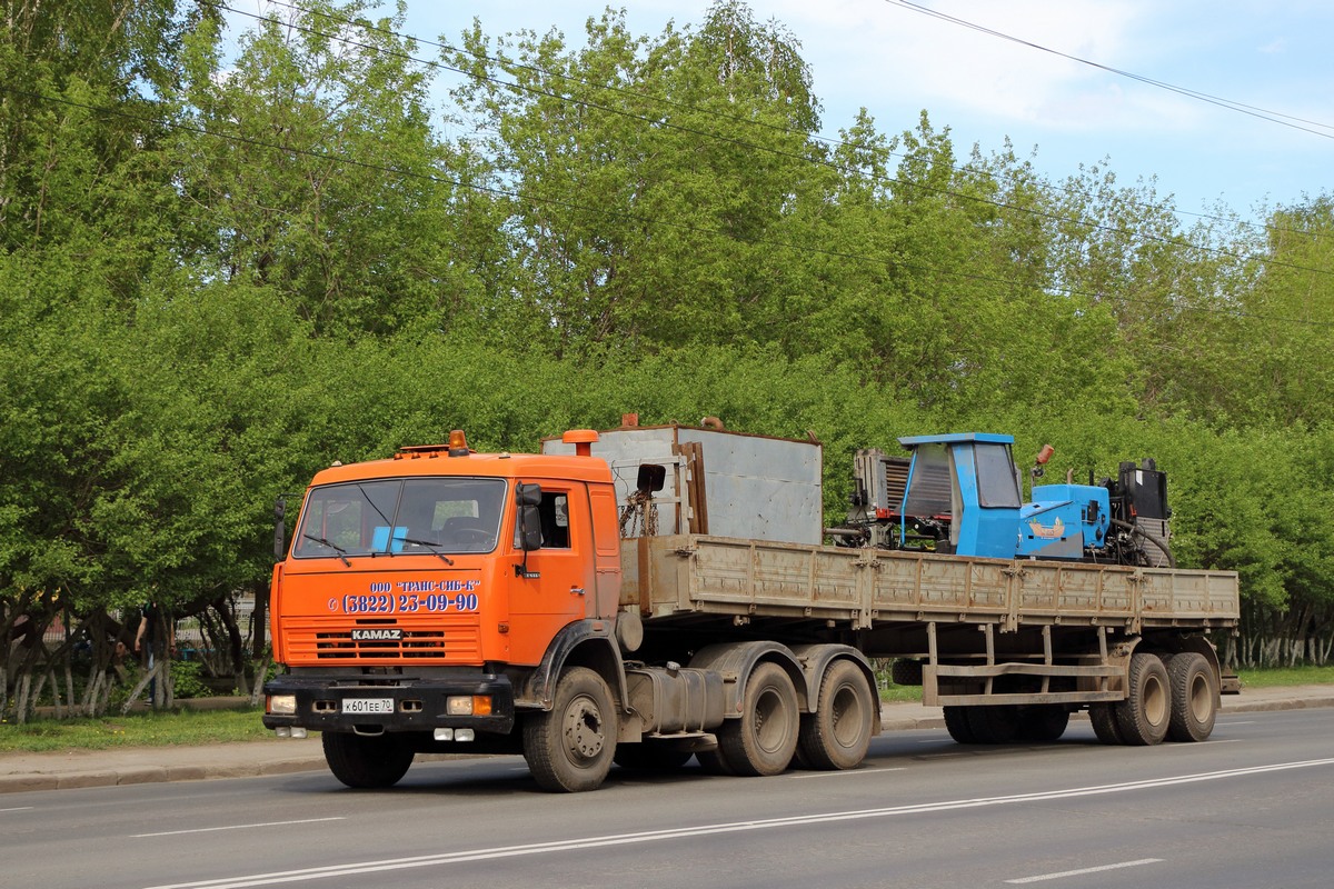 Томская область, № К 601 ЕЕ 70 — КамАЗ-54115 (общая модель)