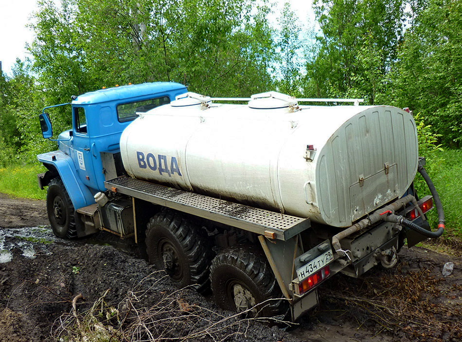 Архангельская область, № Н 434 ТУ 29 — Урал-4320-41