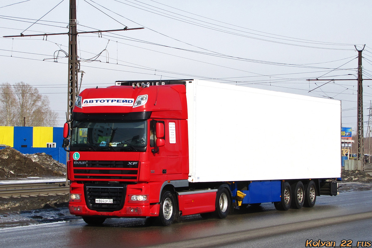 Алтайский край, № М 864 ОР 22 — DAF XF105 FT